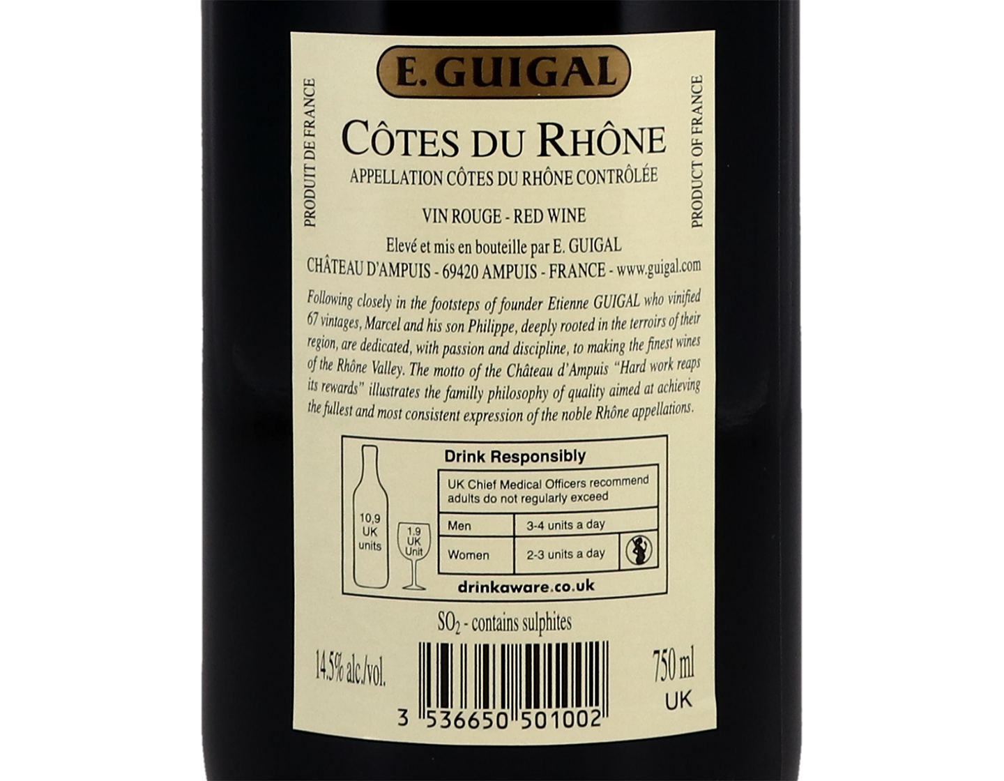Côtes-du-Rhône Rouge, Guigal 2017