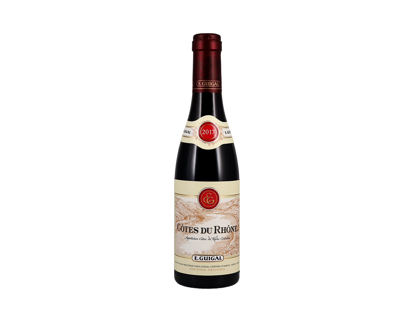 Half bottle of Cotes du Rhone Rouge Guigal 2017