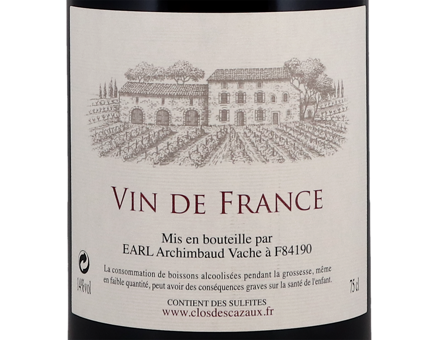 Clos des Cazaux Vin de France Non Vintage