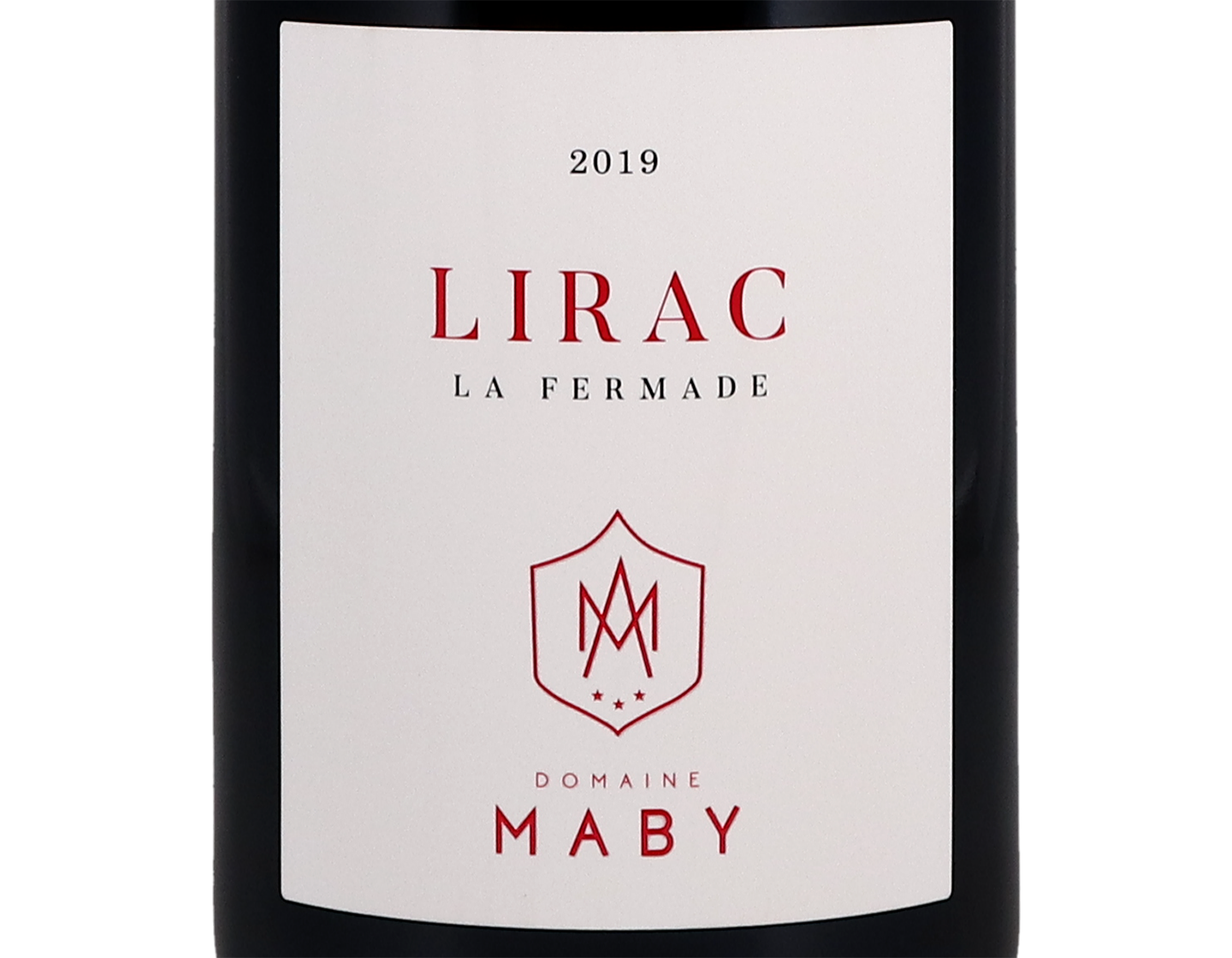 Lirac Rouge La Fermade Domaine Maby 2019