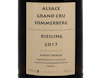 Riesling Grand Cru Sommerberg Domaine Boxler 2017 view 3