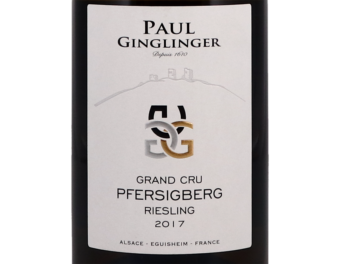 Riesling GC Pfersigberg Hertacker Domaine Ginglinger 2017