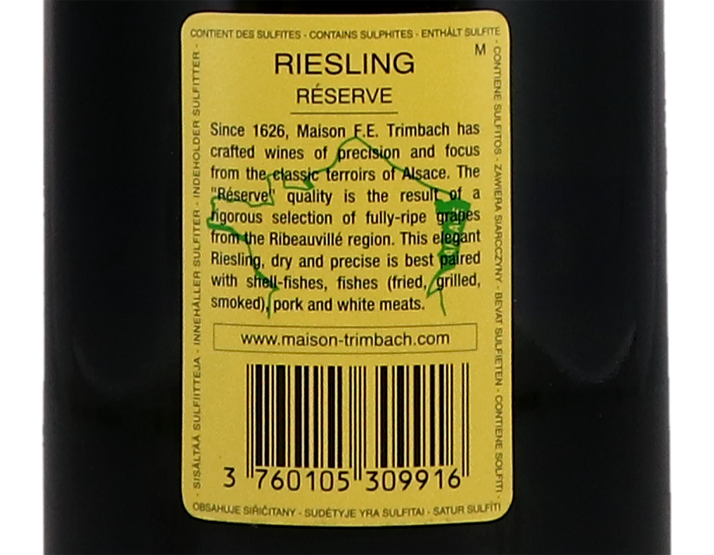 Magnum of Riesling Reserve Trimbach 2016