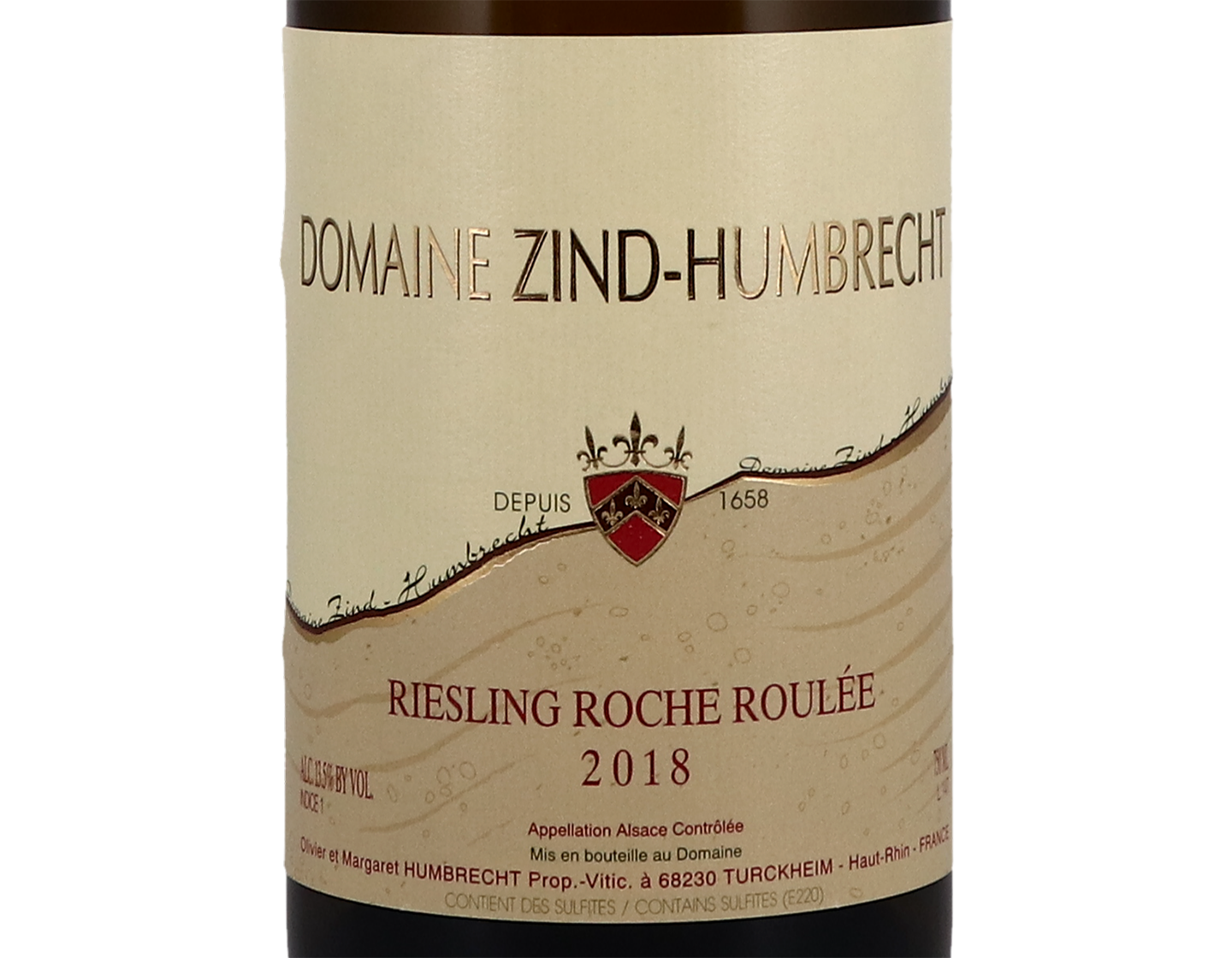 Riesling Roche Roulee ORGANIC Domaine Zind Humbrecht 2018