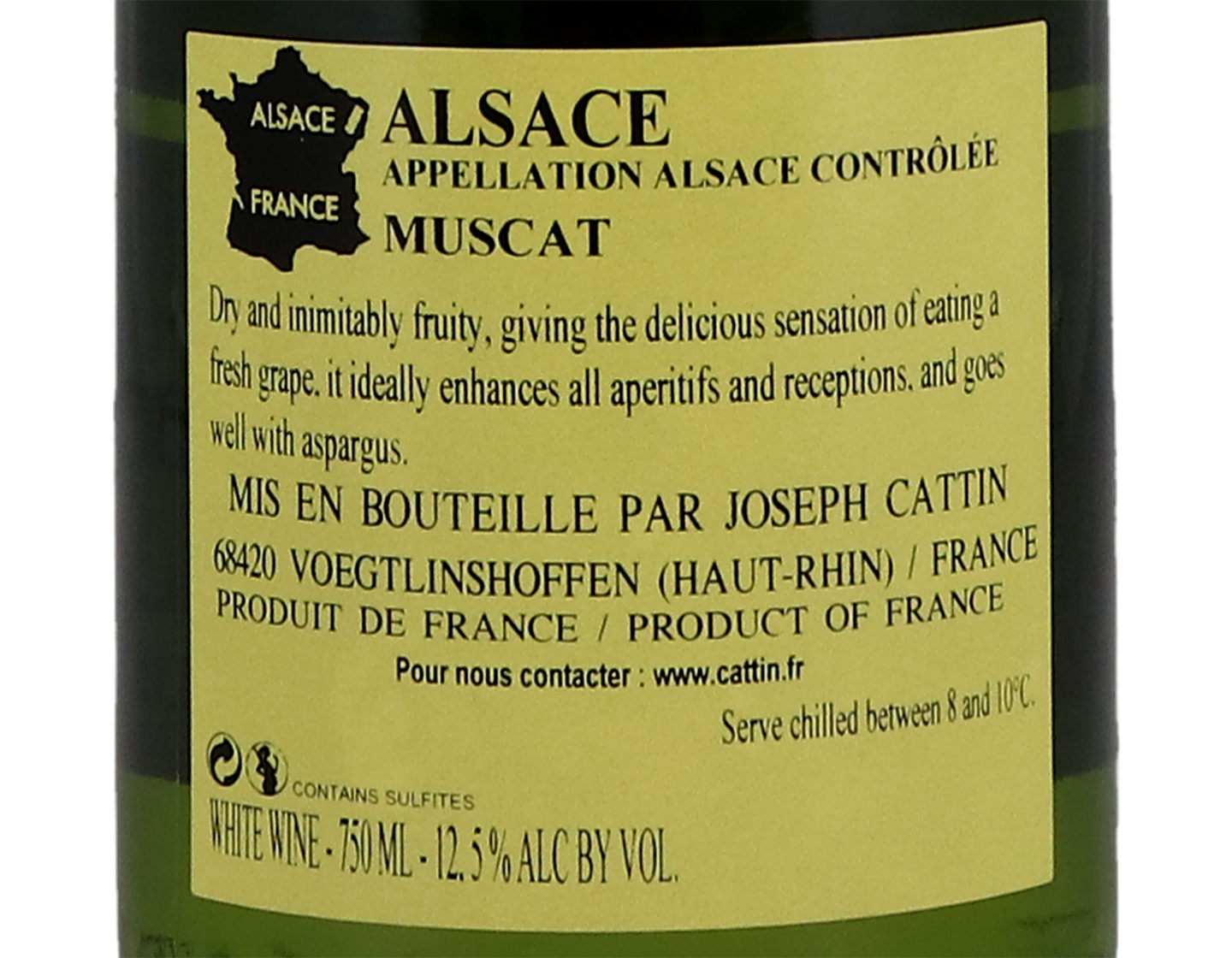 Muscat Réserve, Joseph Cattin 2019