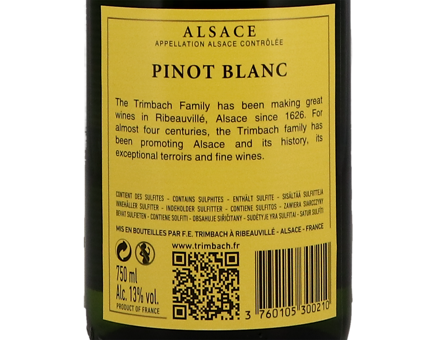 Pinot Blanc, Trimbach 2019