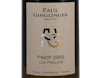 Pinot Gris Les Prelats ORGANIC Domaine Ginglinger 2019 view 2