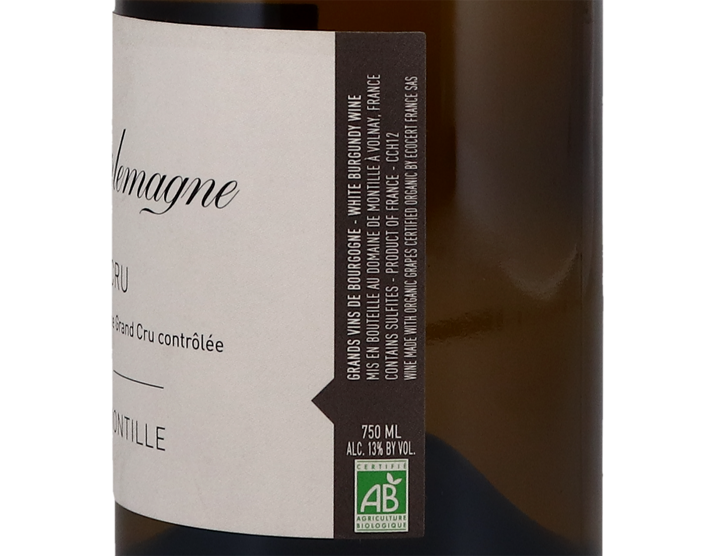 Domaine de Montille Corton Charlemagne GC 2012