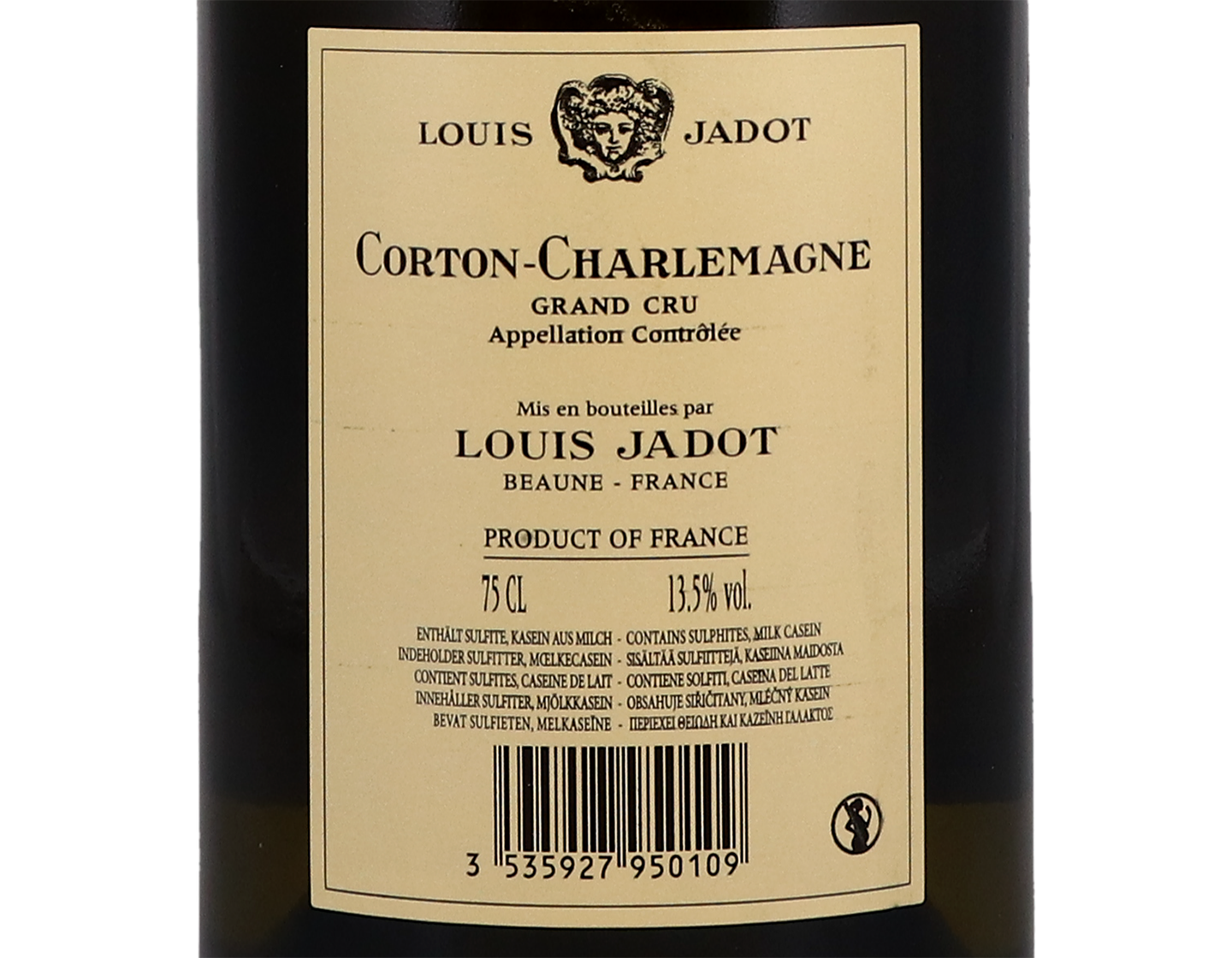Louis Jadot Corton Charlemagne GC (Heritiers) 2013