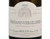 Domaine Rollin, Pernand-Vergelesses 2015 view 2