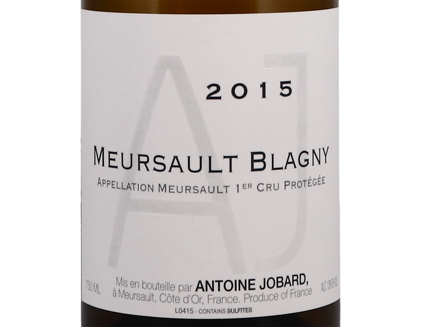 Domaine Antoine et François Jobard Meursault Premier Cru Blagny 2015