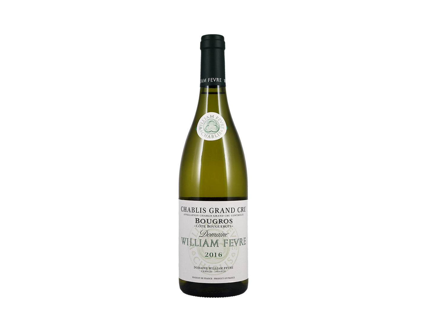 Domaine William Fèvre, Chablis Grand Cru Côte Bouguerots 2016