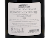 Château de Meursault, Puligny-Montrachet Premier Cru Champ-Canet 2016 view 3