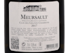 Chateau de Meursault Clos des Grands Charrons 2017 view 3