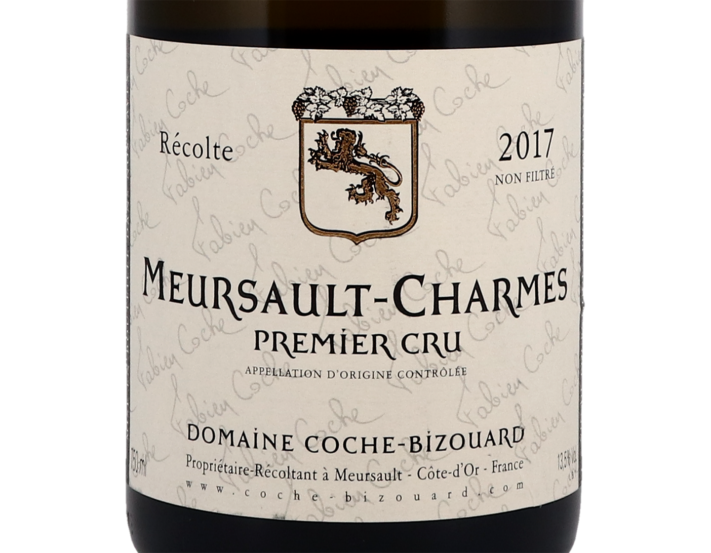 Domaine Coche-Bizouard, Meursault Premier Cru Charmes 2017