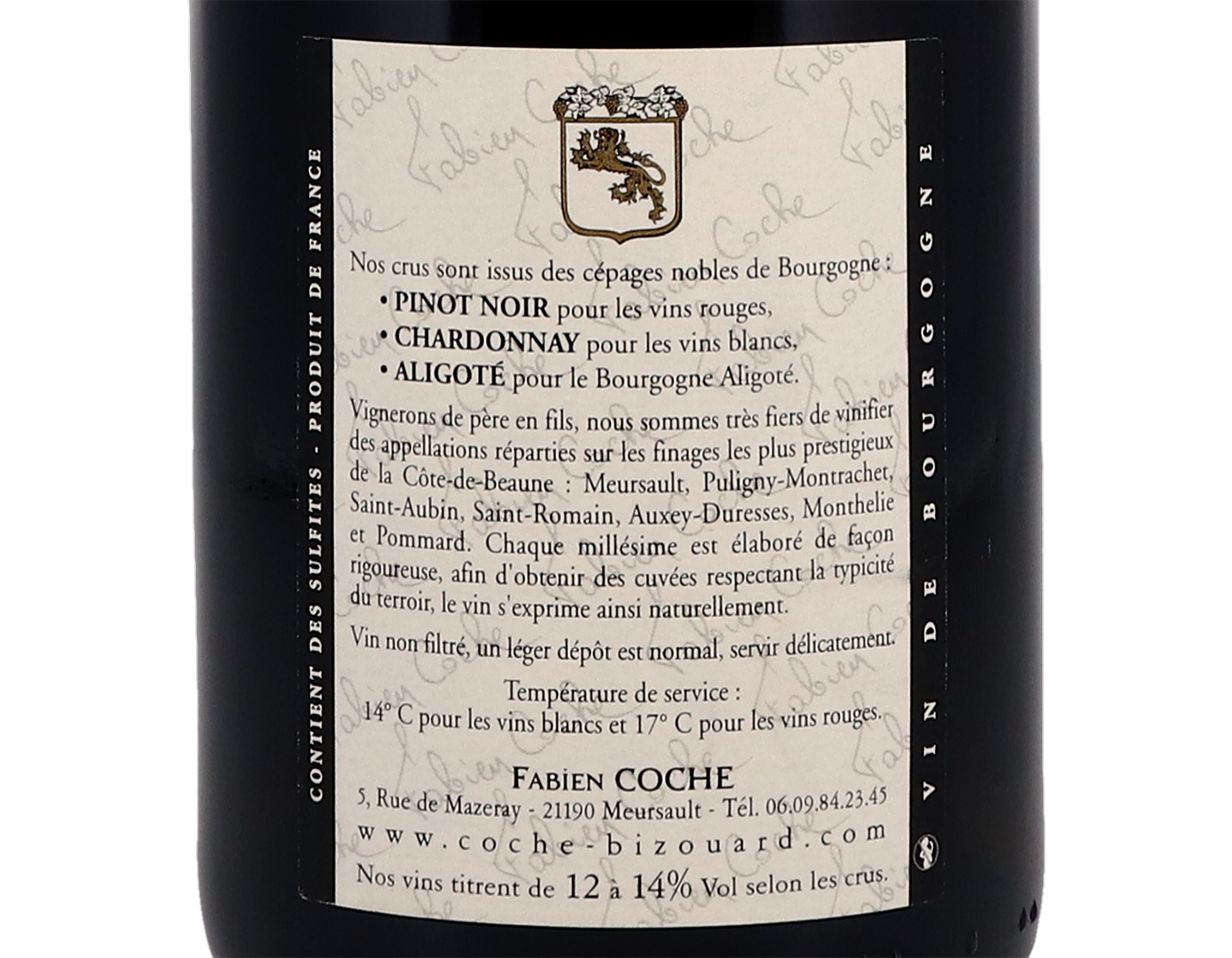 Domaine Coche-Bizouard, Meursault Premier Cru Charmes 2017