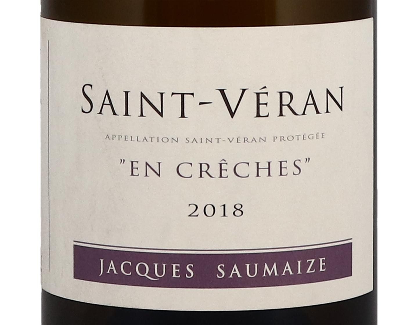 Domaine Jacques Saumaize, Saint-Véran En Crêches 2018