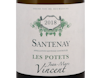 Jean Marc Vincent Santenay Blanc Les Potets 2018 view 2