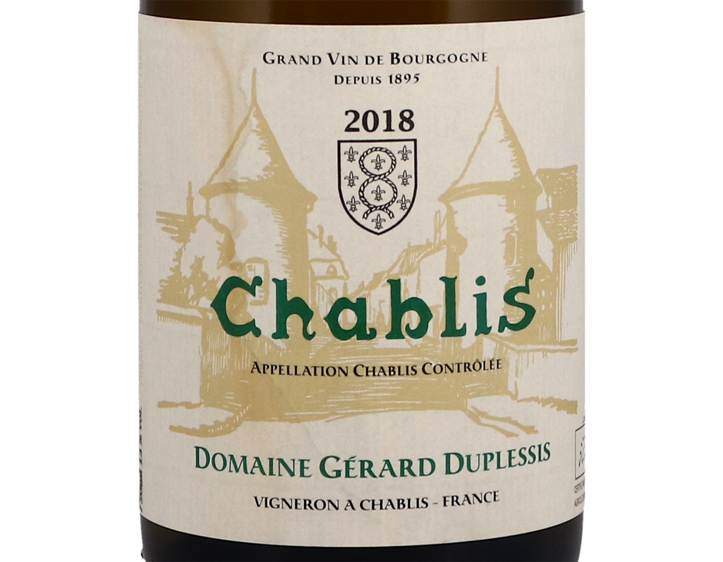 Domaine Duplessis, Chablis 2018