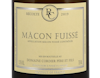 Domaine Cordier Macon Fuisse 2019 view 2