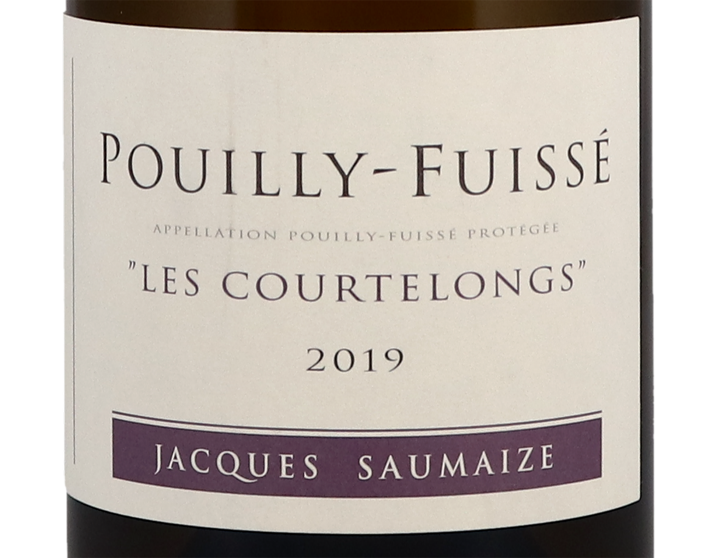 Jacques Saumaize Pouilly Fuisse Les Courtelongs 2019