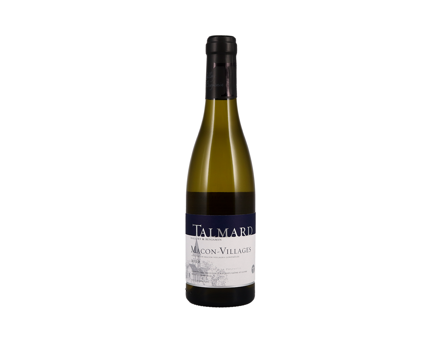 Half bottle of Domaine Mallory et Benjamin Talmard Macon Villages 2020