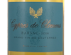 Cypres de Climens Barsac 2016 view 2