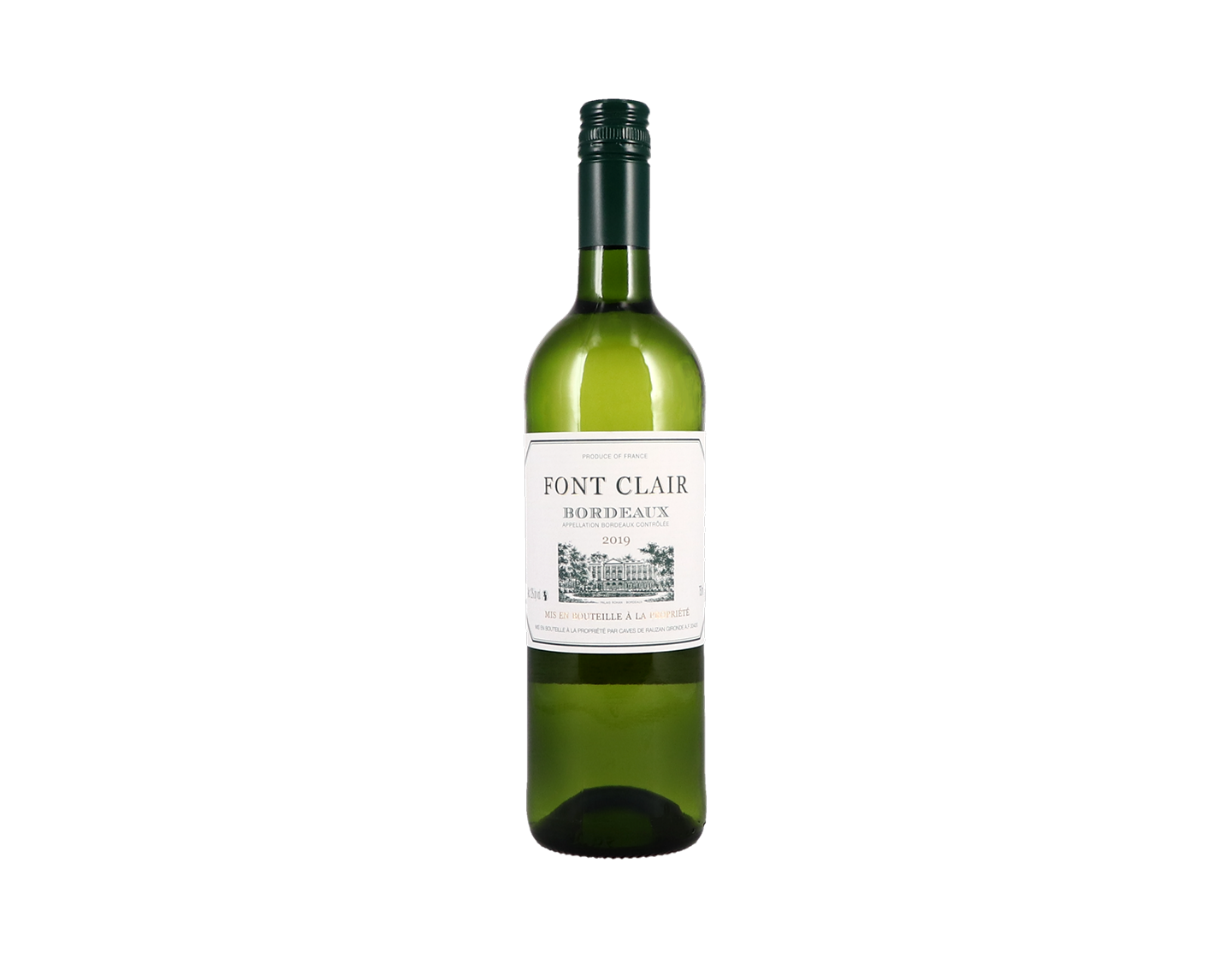 Font Clair Bordeaux Blanc 2019 formerly La Perriere