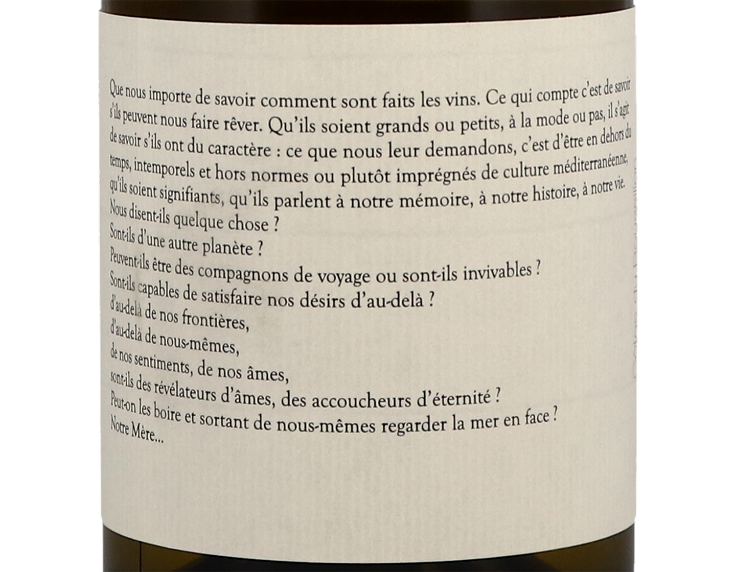 Cotes du Roussillon Blanc La Preceptorie Terres Nouvelles 2017