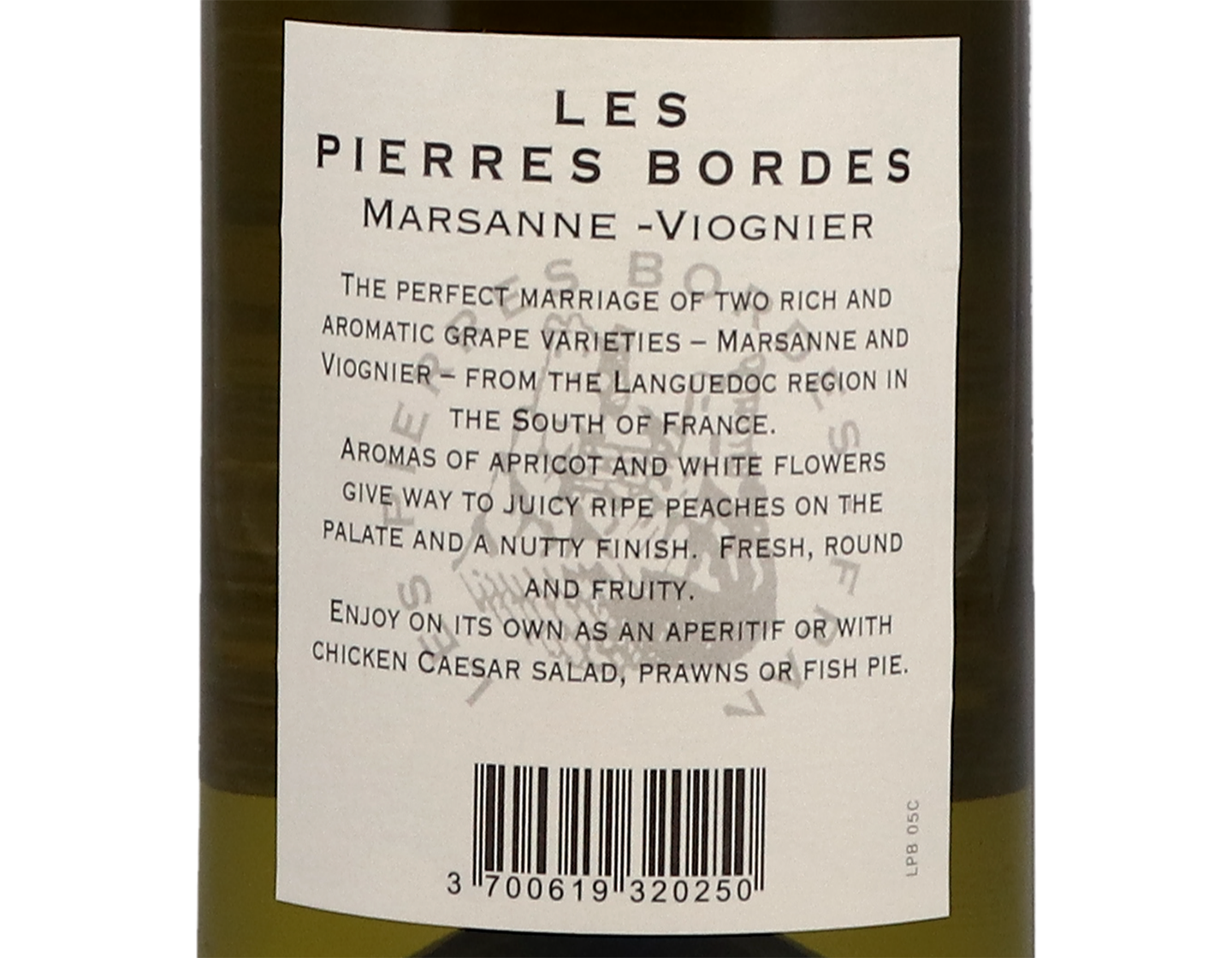 Les Pierres Bordes, Marsanne-Viognier, Pays d'Oc 2020