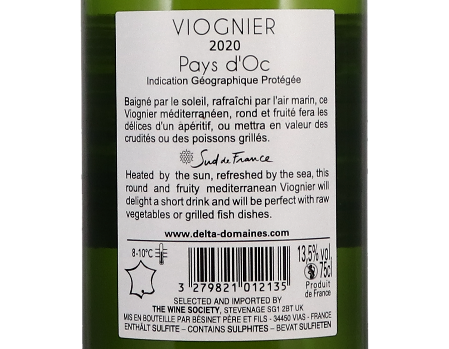 Viognier, Pays d'Oc, Domaine du Bosc 2020