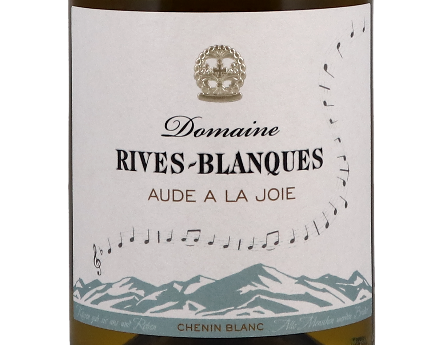 Chenin Blanc, Aude à la Joie, Haute Vallée de l’Aude, Rives Blanques 2019