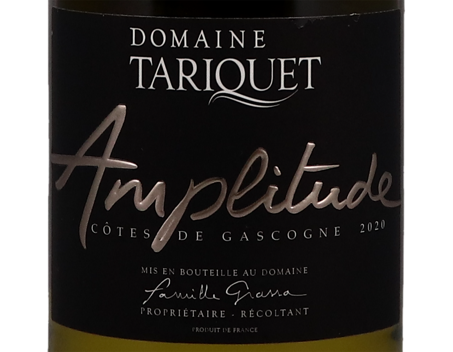 Domaine du Tariquet Amplitude Gascogne Blanc 2020