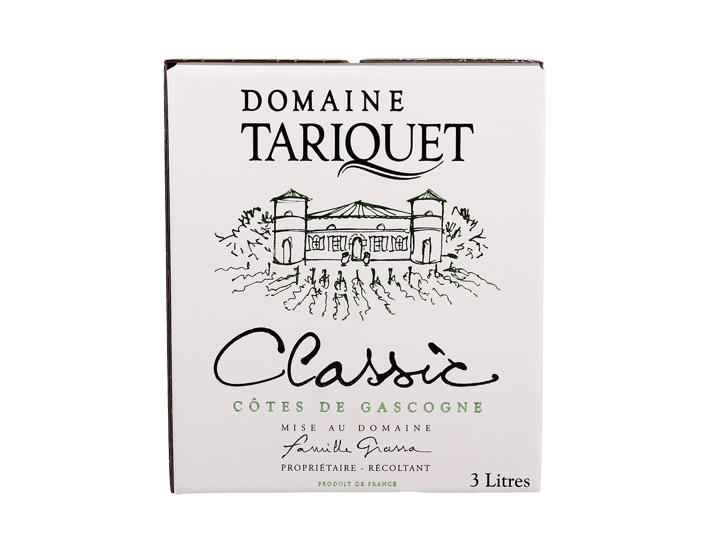3 Litre Box of Cotes de Gascogne Tariquet Classic 2020