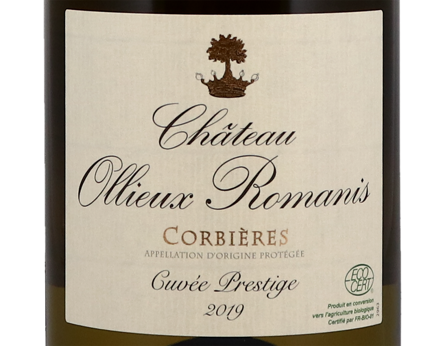 Corbieres Blanc Cuvee Prestige Ch Ollieux Romanis 2019