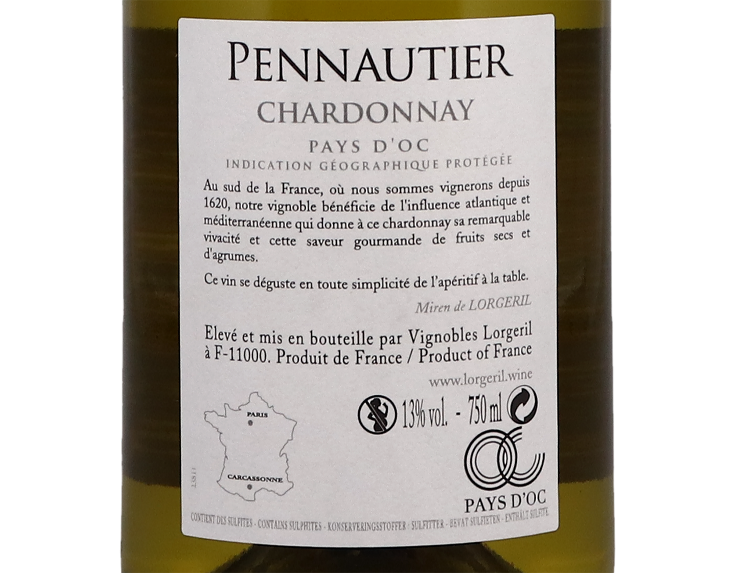 Chardonnay Domaine de Pennautier 2020