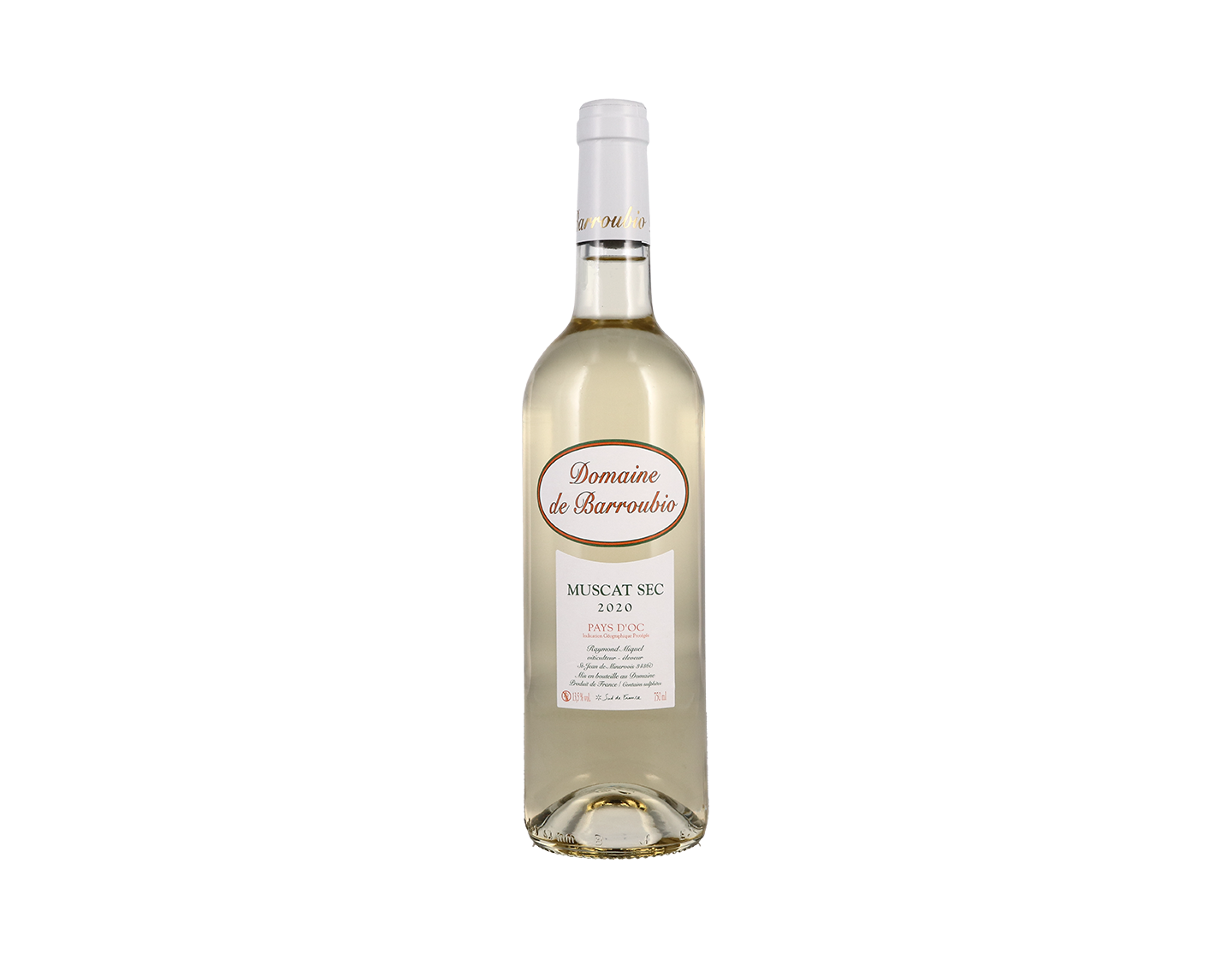Muscat Sec Domaine de Barroubio 2020