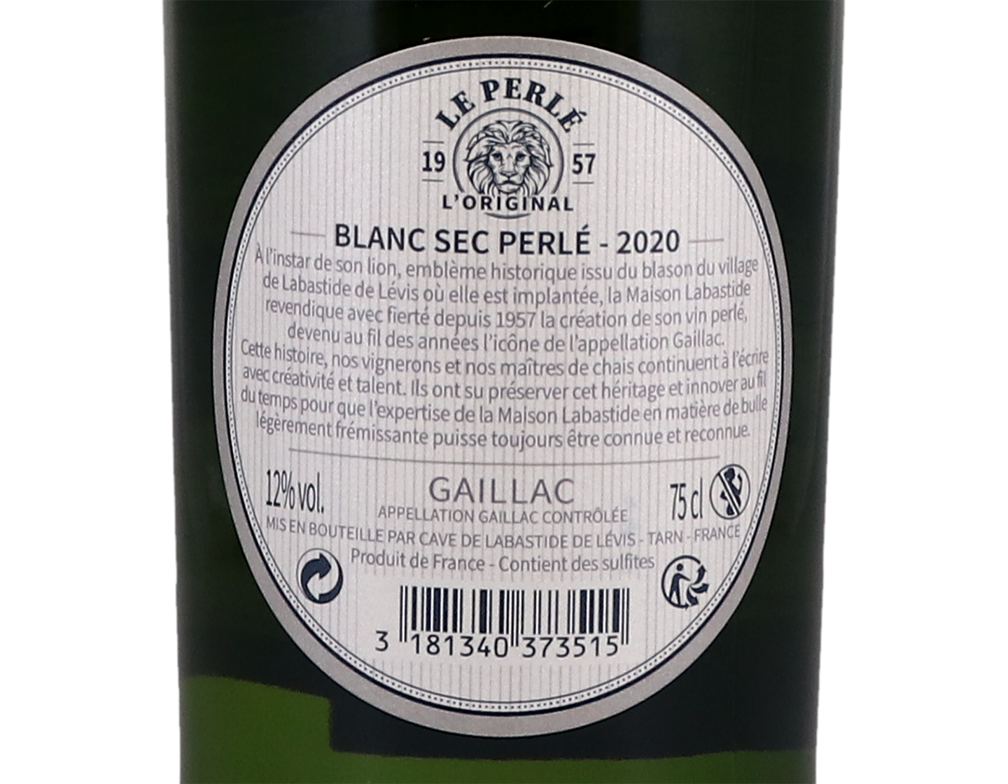 Gaillac Perle Esprit de Labastide Cave de Labastide de Levis 2020