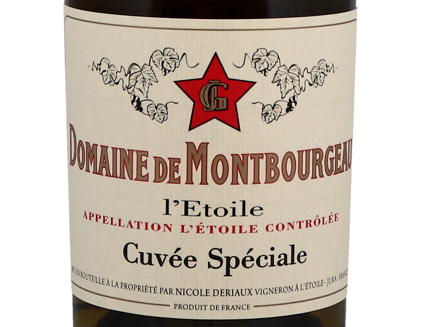 L'Etoile Cuvee Speciale Domaine de Montbourgeau 2016