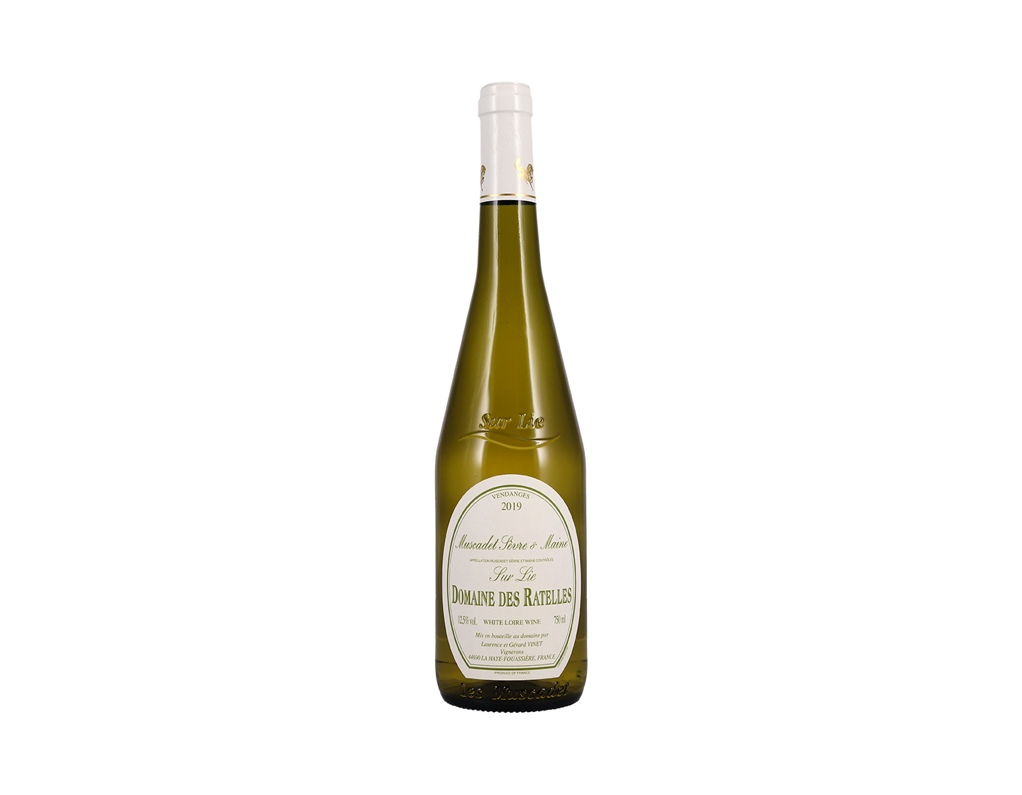 Muscadet Sevre et Maine sur Lie Domaine des Ratelles 2019