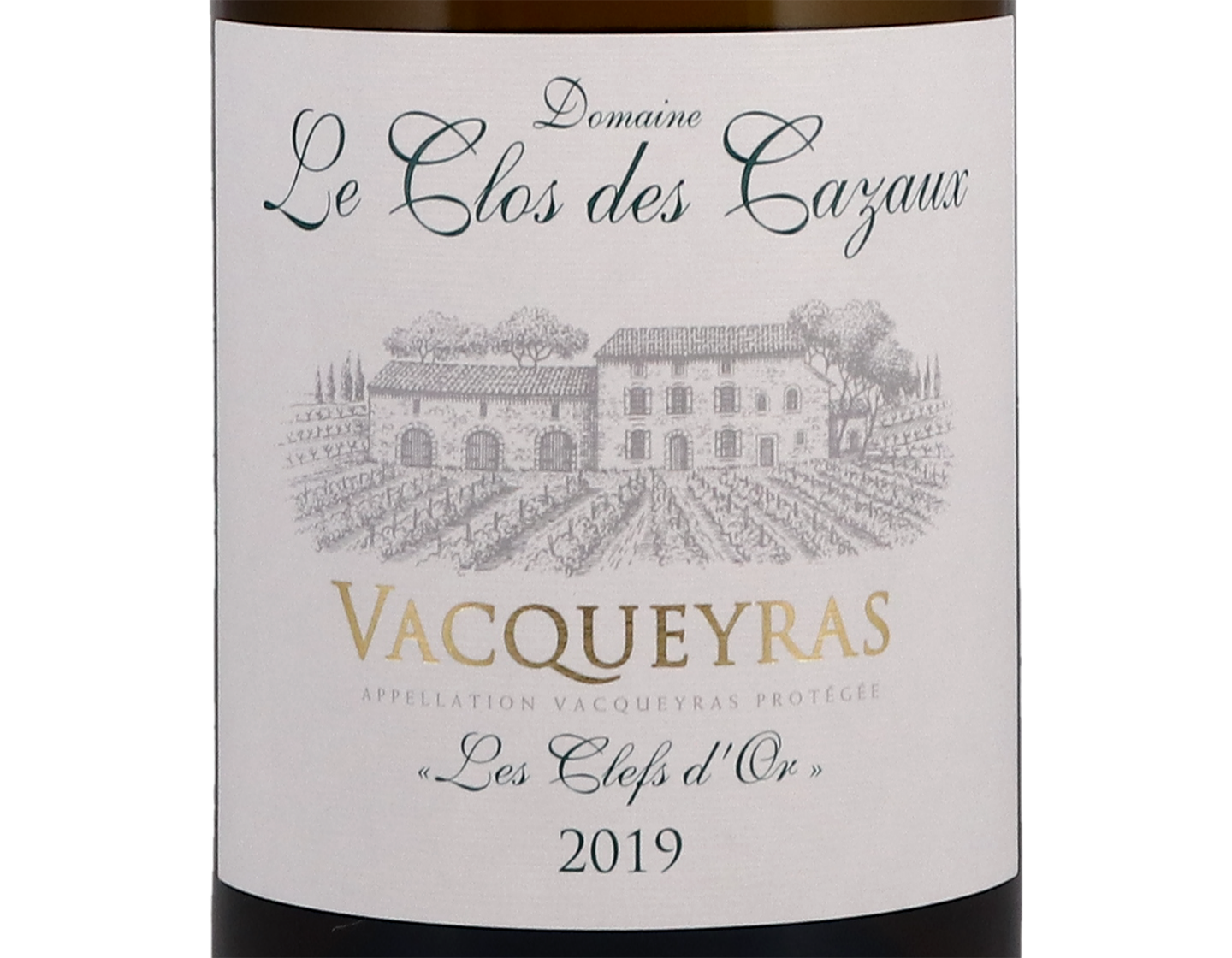Vacqueyras Blanc Les Clefs d Or Clos des Cazaux 2019