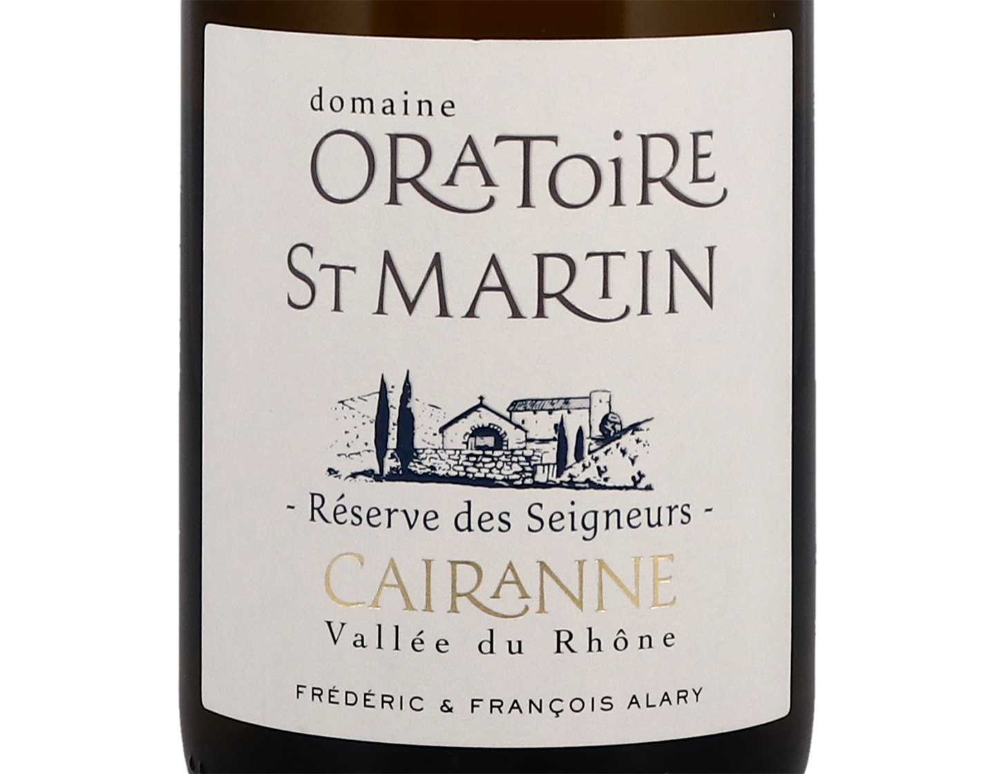 Cairanne Blanc Domaine de l'Oratoire Saint Martin 2019
