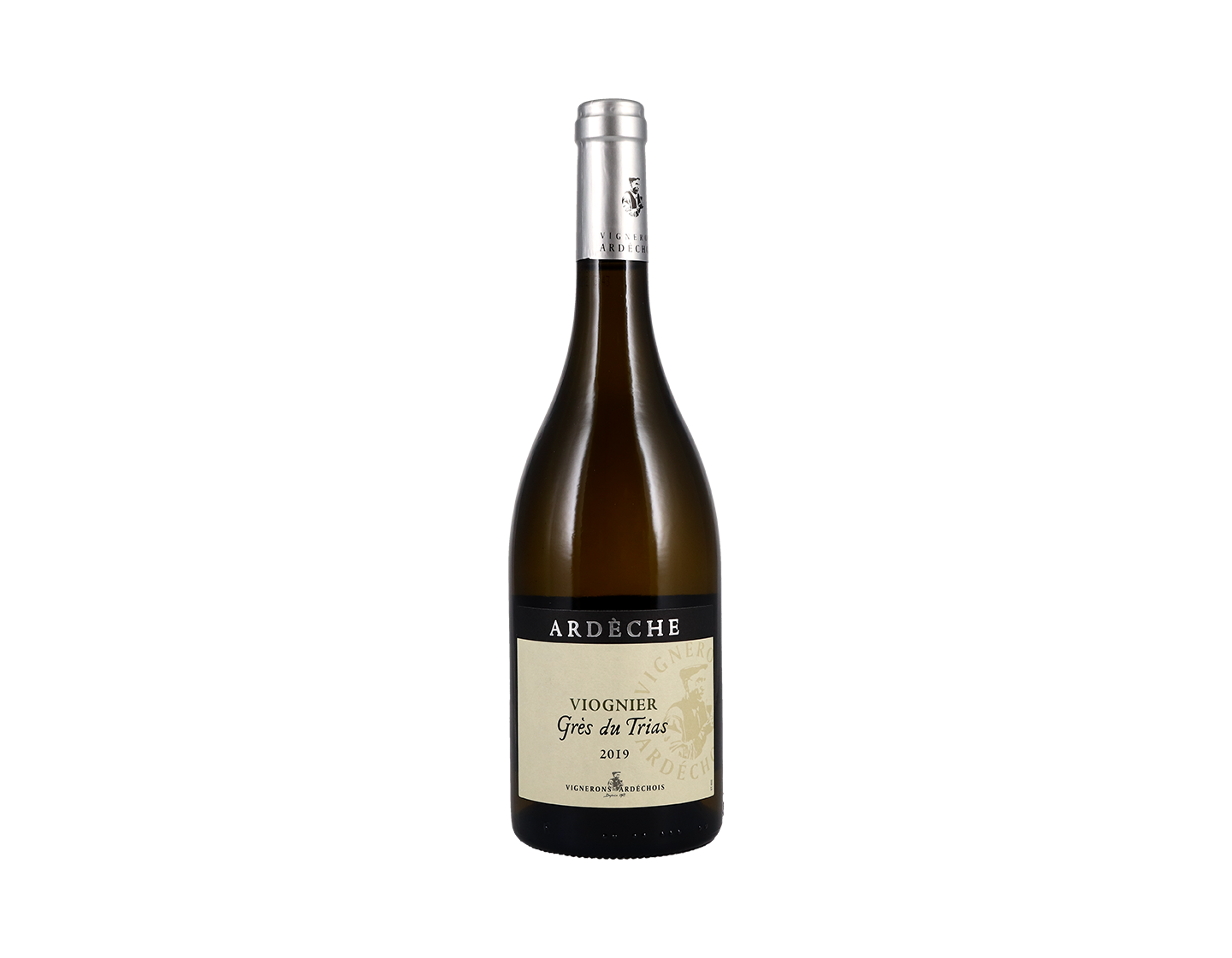 Viognier Grès du Trias, Coteaux de l'Ardèche, Vignerons Ardéchois 2019