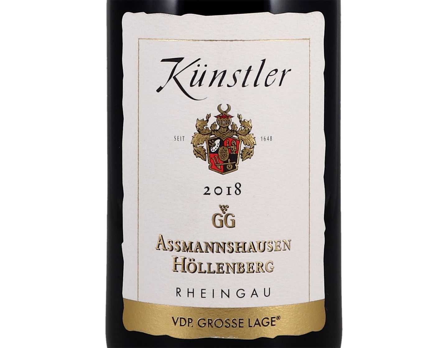 Assmansshauser Hollenbergh Pinot Noir GG Kunstler 2018