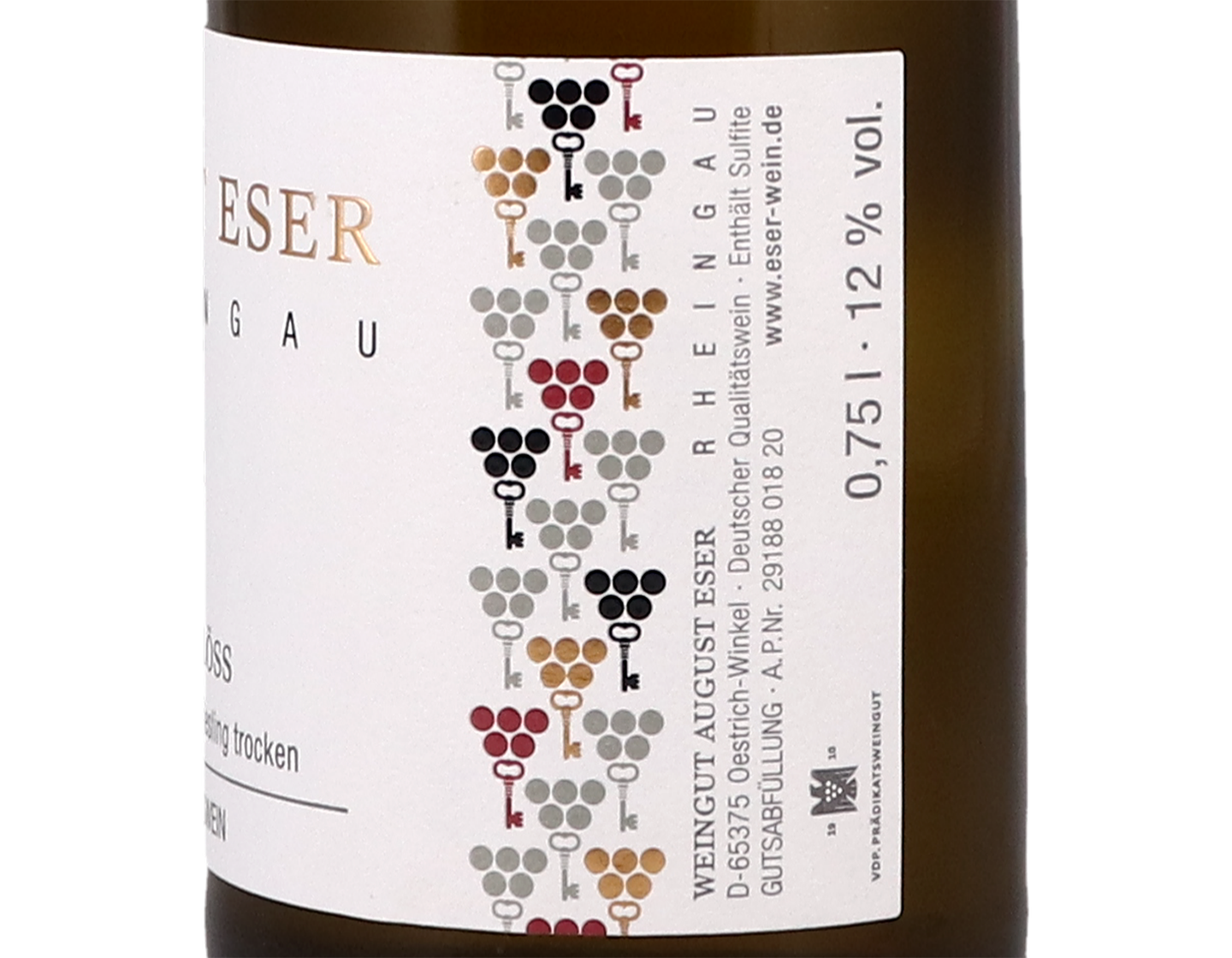 Oestrich Riesling vom Loss August Eser 2019