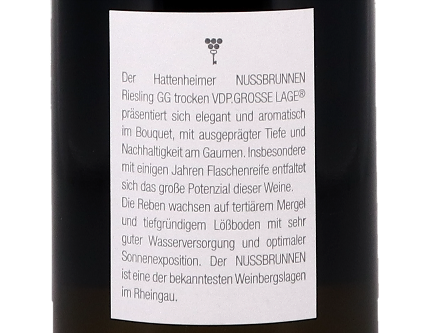 Nussbrunnen Riesling GG August Eser 2019