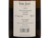 Weissburgunder Rheingau Toni Jost 2020 view 3