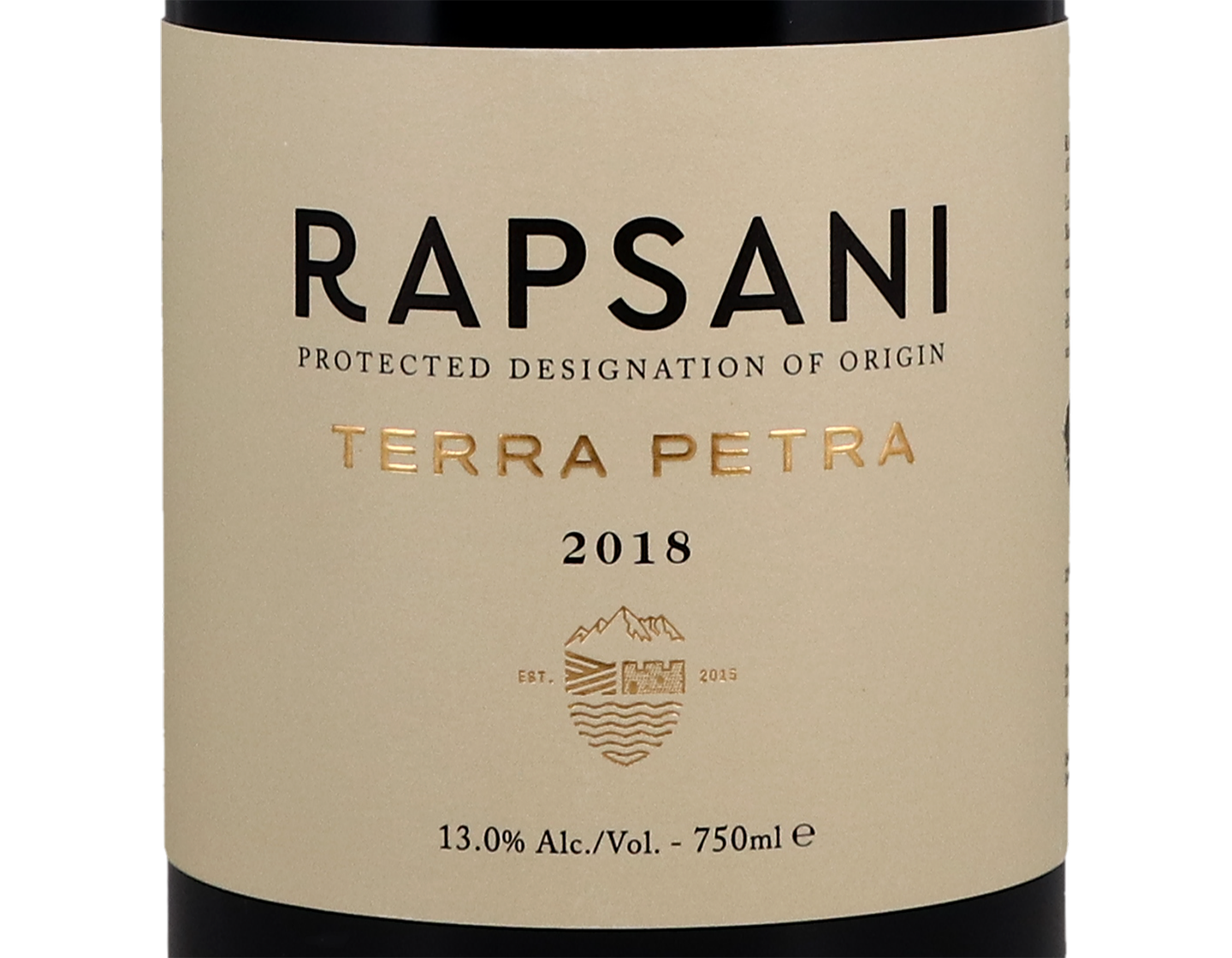 Thymiopoulos Rapsani Terra Petra 2018