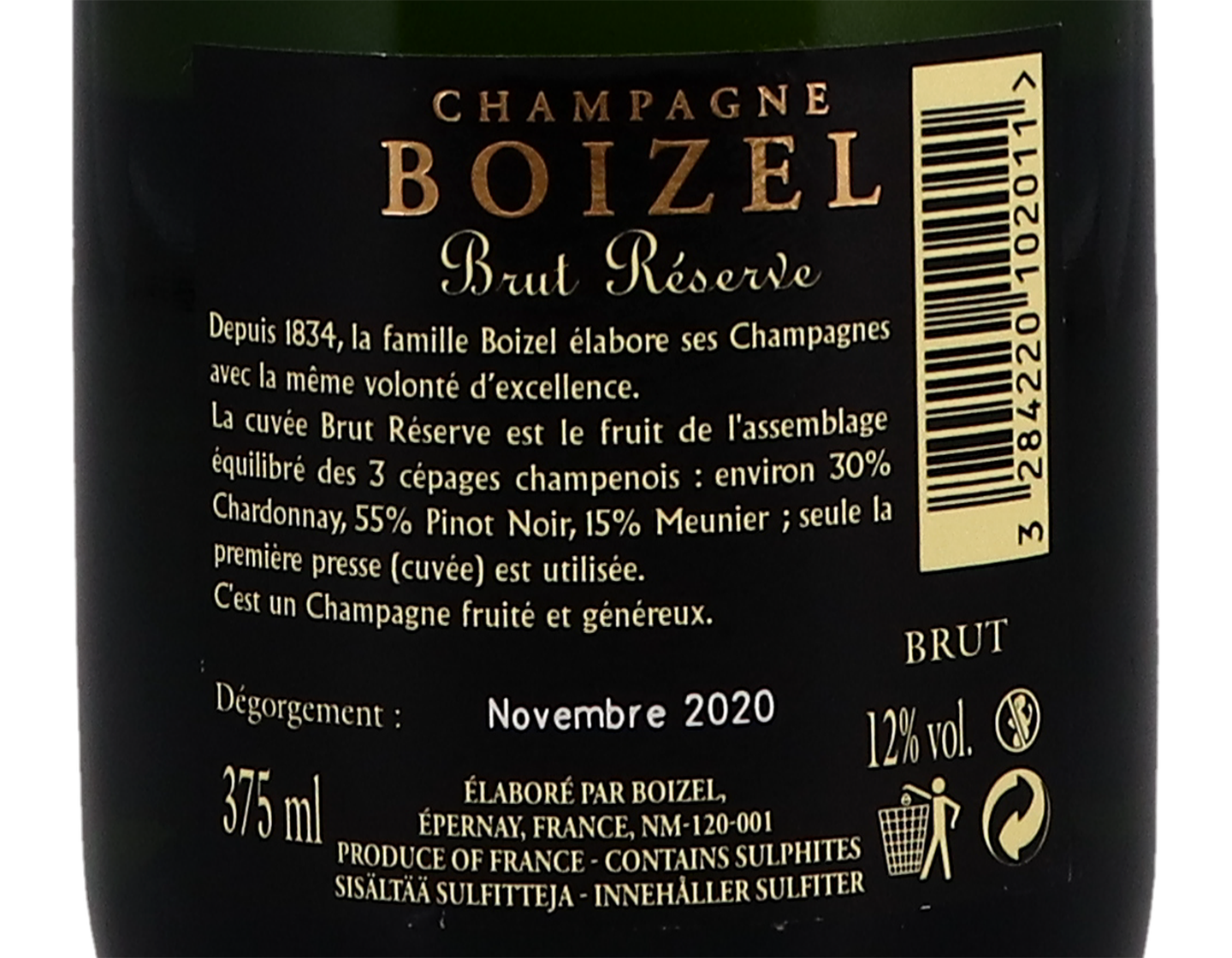 Boizel Non Vintage Halves