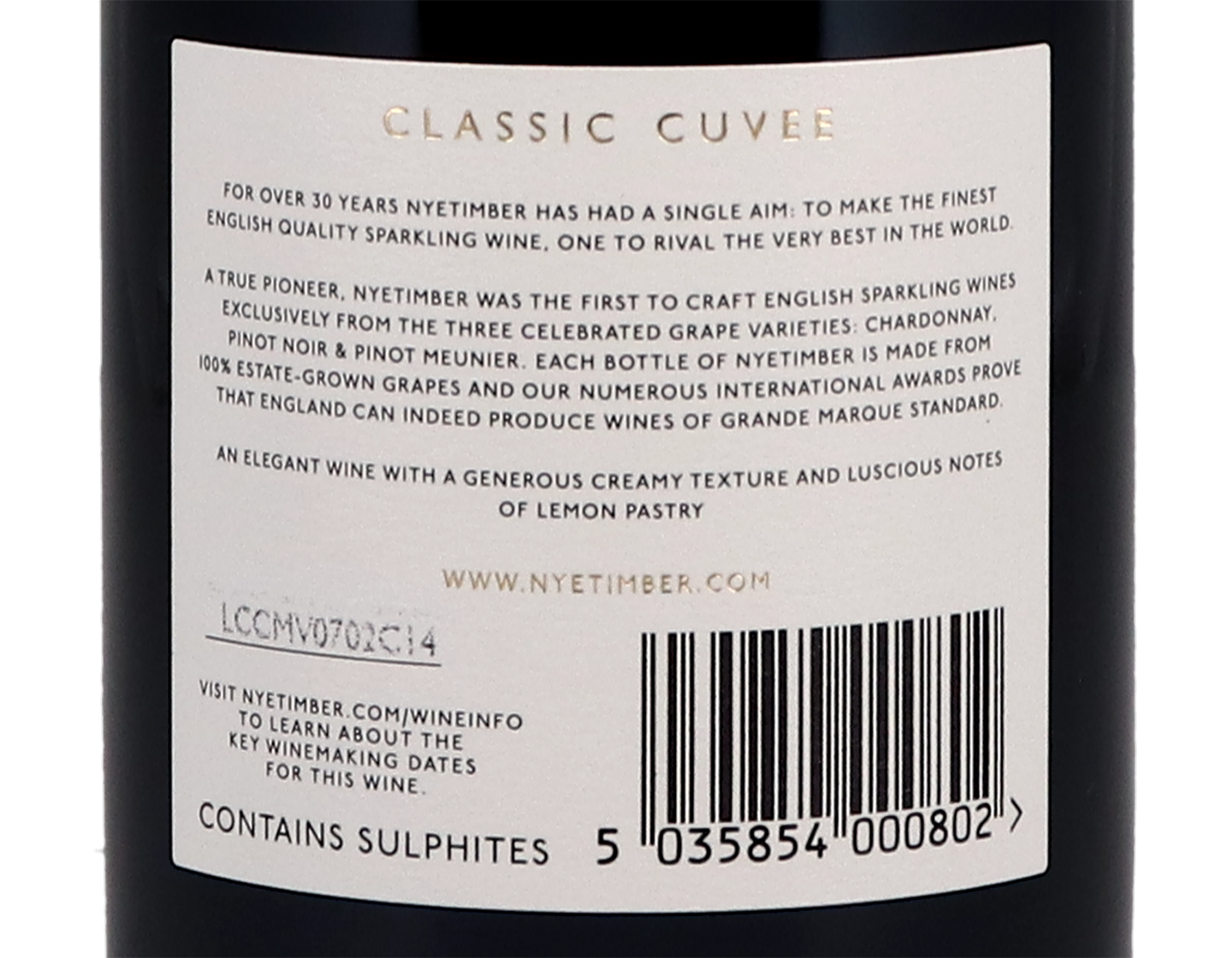 Half Bottle of Nyetimber Classic Cuvée Brut NV